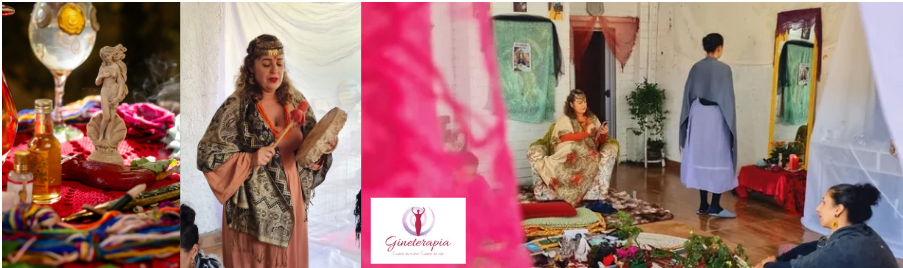 Registros da facilitadora e de uma vivencia ritualistica do feminino